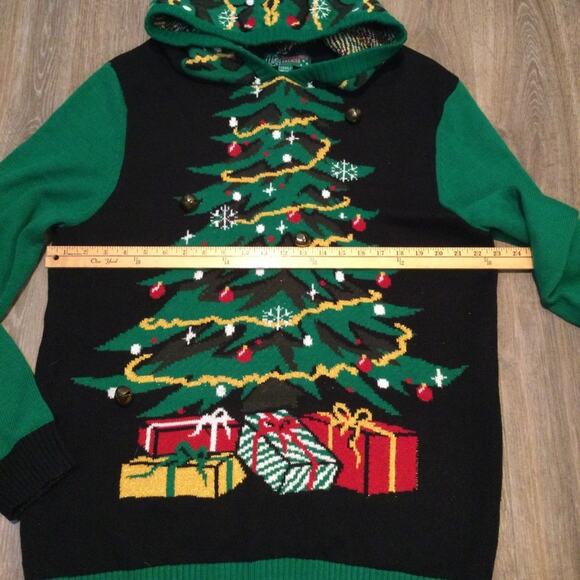 Ugly Christmas Sweater Christmas Tree themed tunic length XXL - Picture 5 of 6